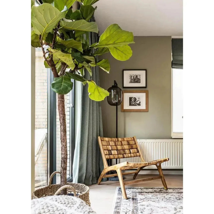 Caterpillar Beetle Chair Wood Over Solid Wood Base - LOOMLAN - LH Imports - Accent Chairs