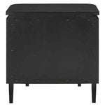 Caviar Black Antique Brass Briallen Accent Cabinet