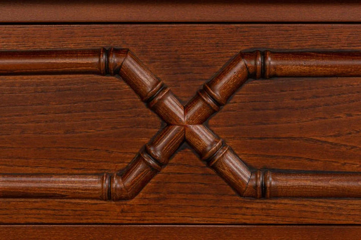 Cayman Wooden Brown Commode Chest - LOOMLAN - Sarreid - Chests