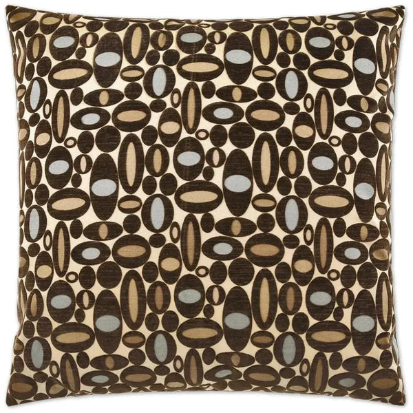 Centric Chocolate Brown Throw Pillow Insert - LOOMLAN - D.V. Kap - Throw Pillows