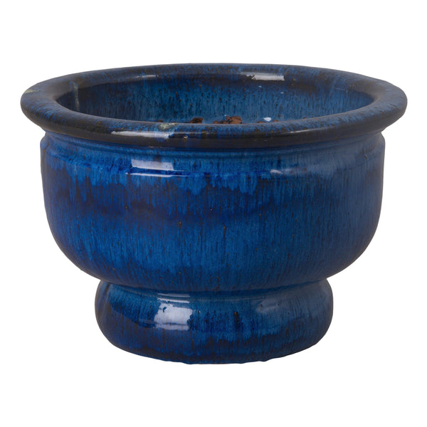 Ceramic Pedestal Bowl Planter