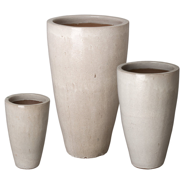 Ceramic Tall Round Planter