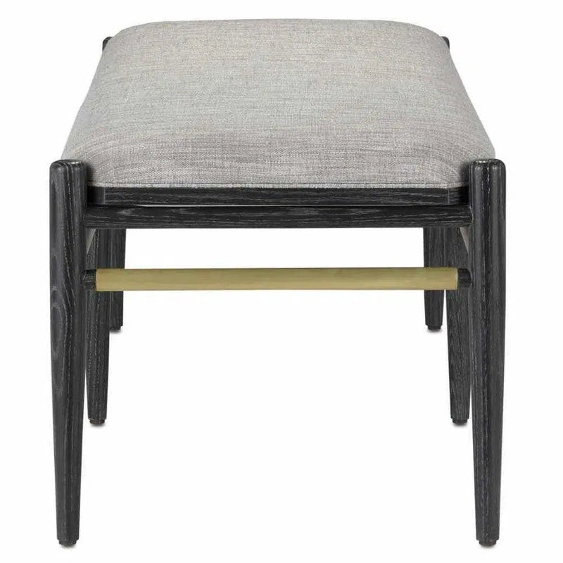 Ceruse Black Brass Visby Black Bench