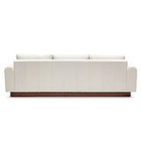 Cha Cha Stylish and Sustainable Custom Leather Sofa-Sofas & Loveseats-One For Victory-LOOMLAN