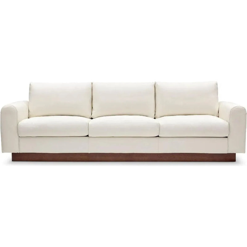 Cha Cha Stylish and Sustainable Custom Leather Sofa Sofas & Loveseats LOOMLAN By One For Victory