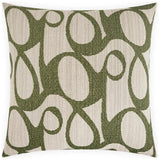 Chalamont Ivy Green Throw Pillow With Insert