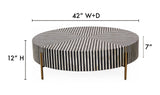 Chameau Coffee Table Collection-Coffee Tables-Moe's Home-LOOMLAN