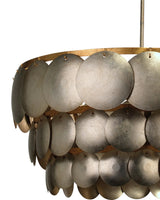 Champagne Iron Calypso Three Tier Chandelier Chandeliers LOOMLAN By Jamie Young