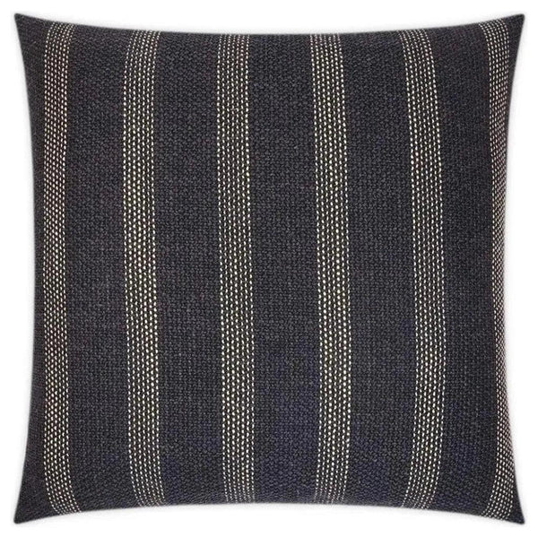 Channel Black Throw Pillow With Insert - LOOMLAN - D.V. Kap - Throw Pillows