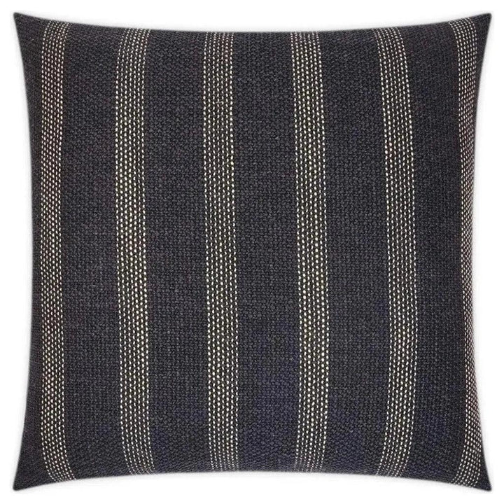 Channel Black Throw Pillow With Insert - LOOMLAN - D.V. Kap - Throw Pillows