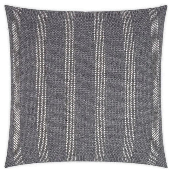 Channel Caper Grey Throw Pillow With Insert - LOOMLAN - D.V. Kap - Throw Pillows