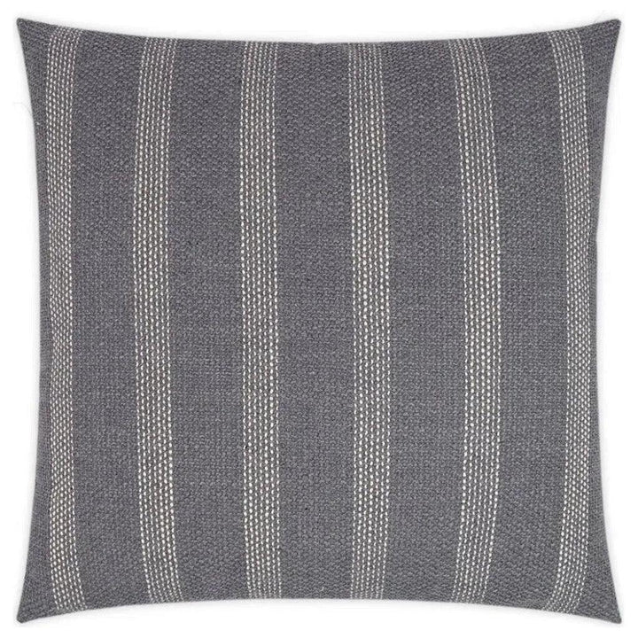 Channel Caper Grey Throw Pillow With Insert - LOOMLAN - D.V. Kap - Throw Pillows