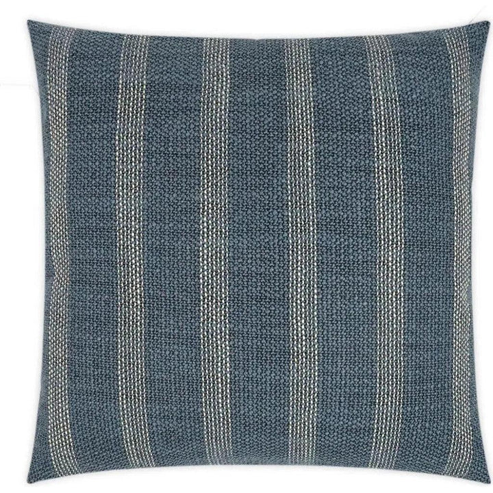 Channel Prussian Blue Throw Pillow Insert - LOOMLAN - D.V. Kap - Throw Pillows