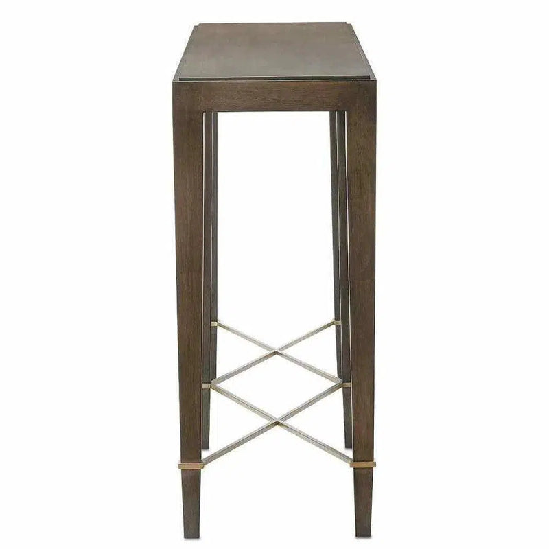 Chanterelle Verona Brown Console Table