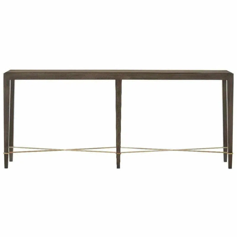 Chanterelle Verona Brown Console Table