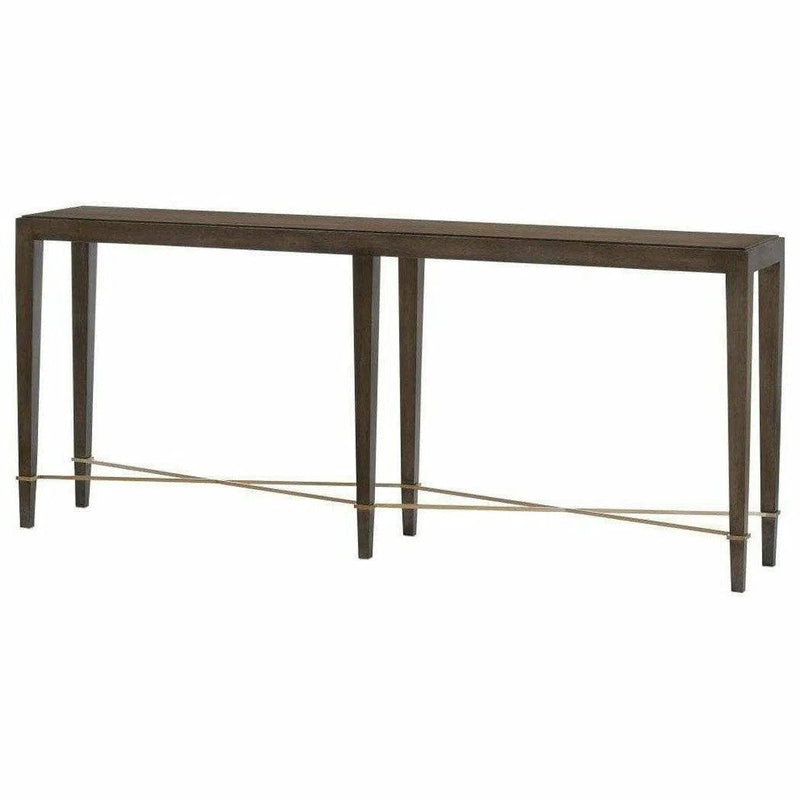 Chanterelle Verona Brown Console Table