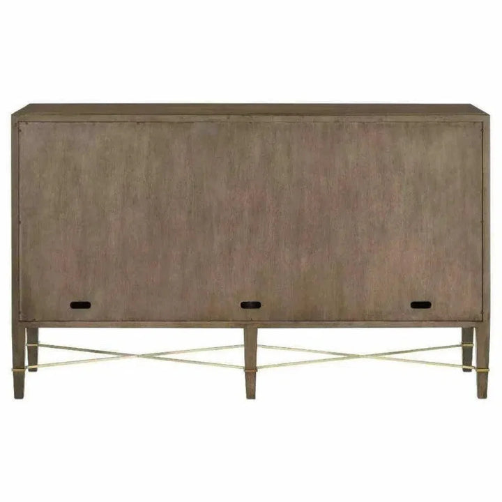 Chanterelle Verona Brown Sideboard - LOOMLAN - Currey & Co - Sideboards
