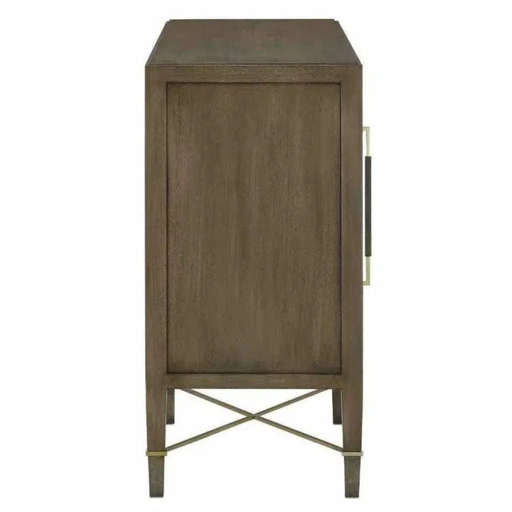 Chanterelle Verona Brown Sideboard - LOOMLAN - Currey & Co - Sideboards