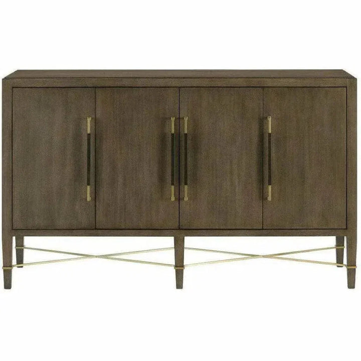Chanterelle Verona Brown Sideboard - LOOMLAN - Currey & Co - Sideboards