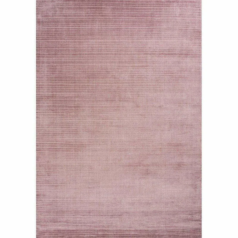Charm Rose Solid Handmade Area Rug By Linie Design