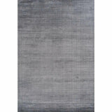 Charm Stone Grey Solid Handmade Area Rug