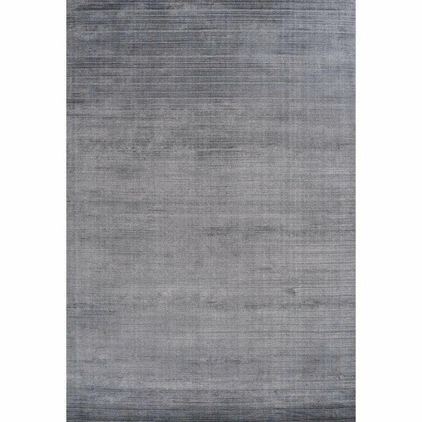 Charm Stone Grey Solid Handmade Area Rug