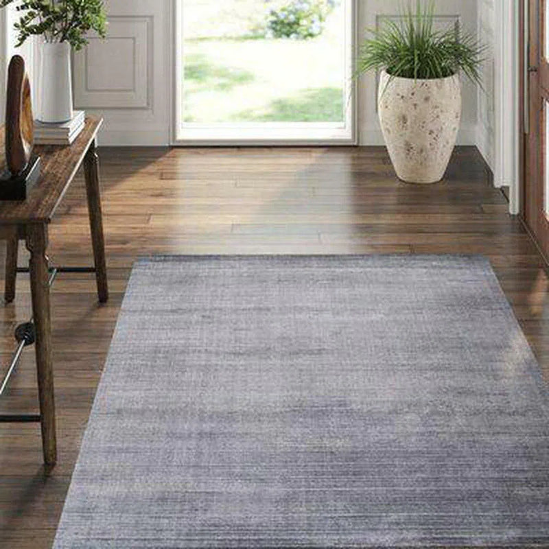 Charm Stone Grey Solid Handmade Area Rug By Linie Design Area Rugs LOOMLAN By Linie Rugs