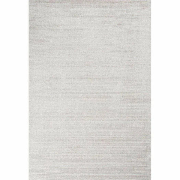 Charm White Solid Handmade Area Rug By Linie