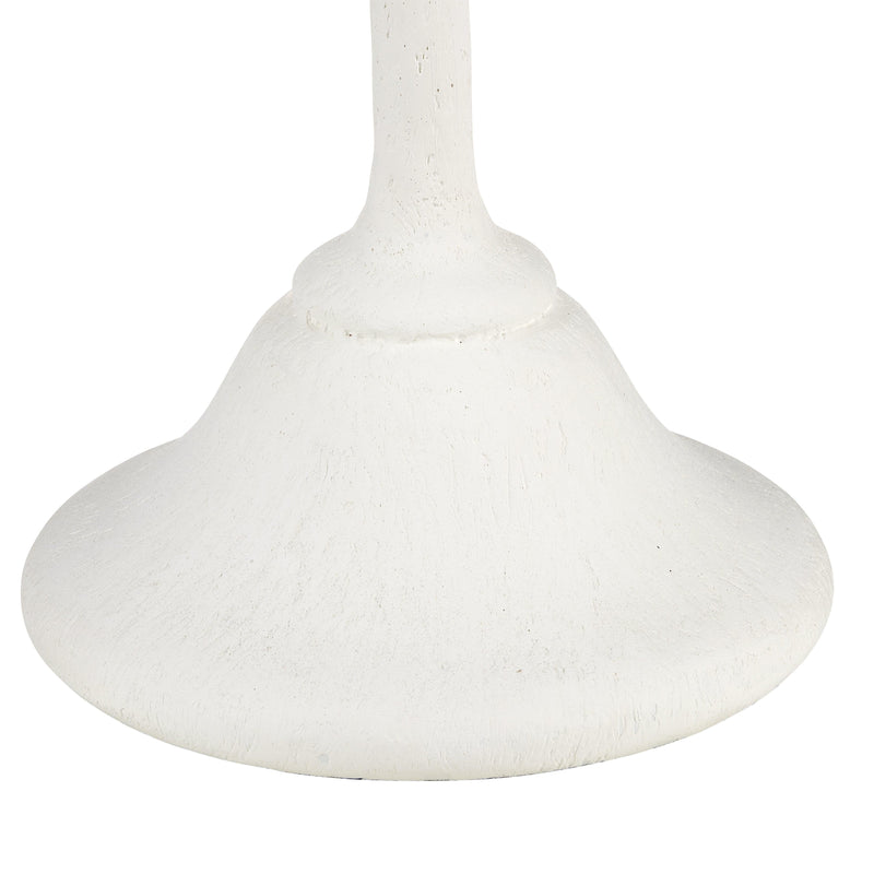 Charny White Floor Lamp Floor Lamps LOOMLAN By Currey & Co