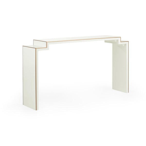 Chatsworth Wood Made Console Table-Console Tables-Chelsea House-Cream-LOOMLAN