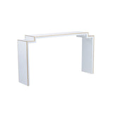 Chatsworth Wood Made Console Table-Console Tables-Chelsea House-Pure White-LOOMLAN