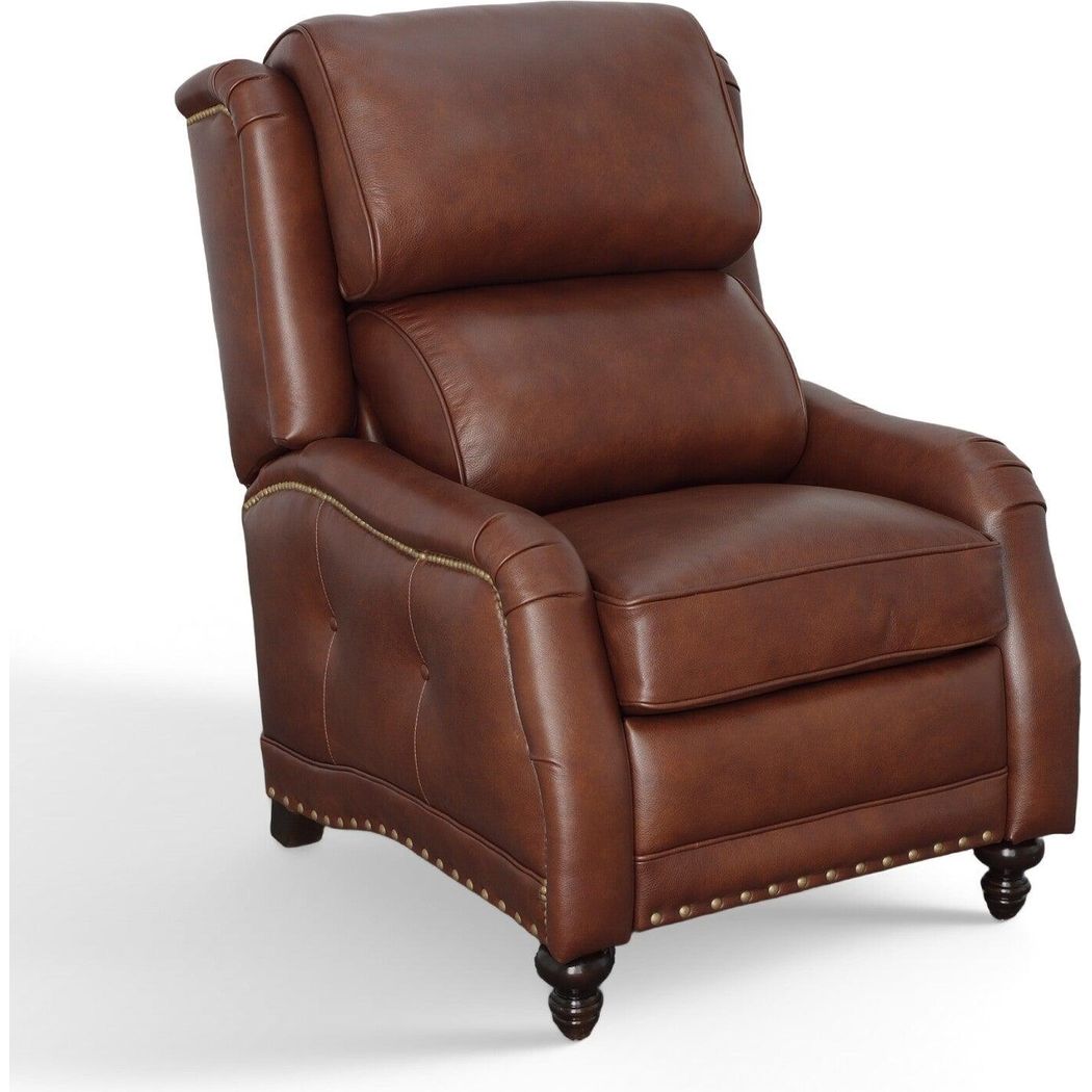 Chattam Dark Brown Leather Sofa Made the USA