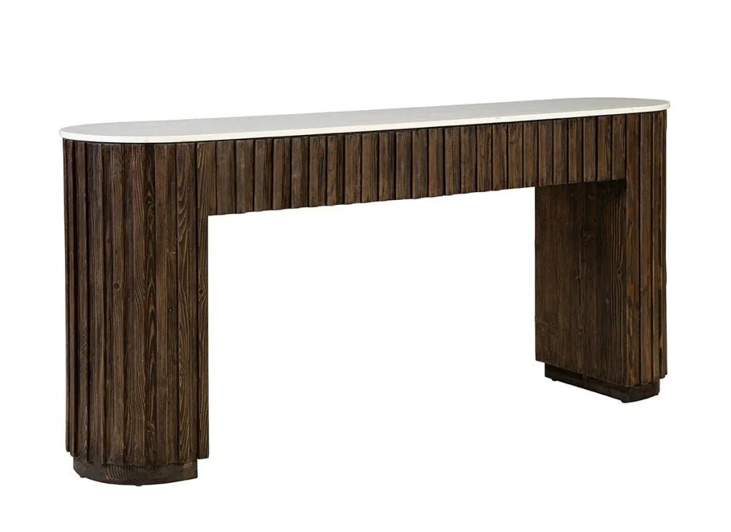 Marble Top Console Table | LOOMLAN