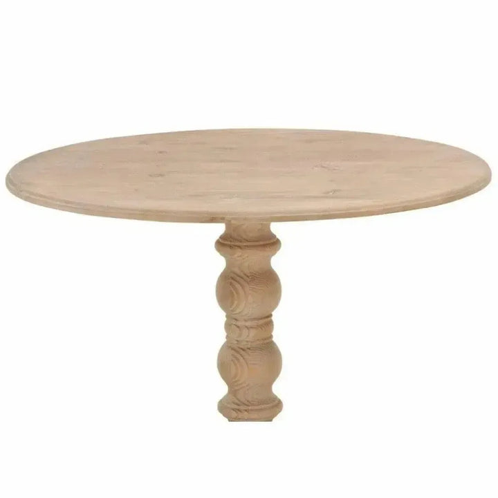 Chelsea 42" Round Dining Table Reclaimed Wood-Dining Tables-Essentials For Living-LOOMLAN