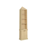 Chelsea Wooden Brown Bookcase-Bookcases-Chelsea House-LOOMLAN