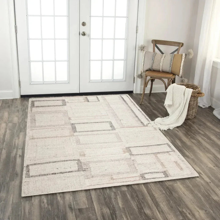 Chem Geometric Area Rugs For Living Room - LOOMLAN - LOOMLAN - Area Rugs