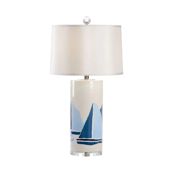 Chesapeake Hand - Painted Nautical Design Table Lamp - LOOMLAN - Chelsea House - Table Lamps