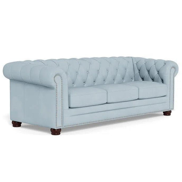 Chesterfiedl Victoria Leather Sofa - LOOMLAN - Uptown Sebastian - Sofas & Loveseats