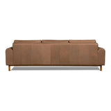 Chica Nubuck Leather Sofa Responsibly for Premium Comfort Sofas & Loveseats LOOMLAN By One For Victory