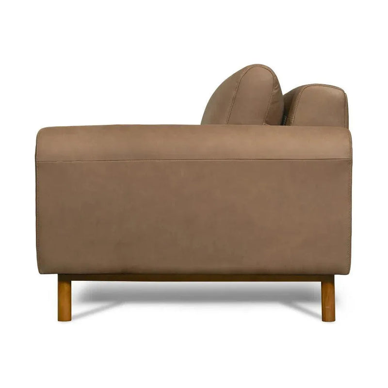 Chica Nubuck Leather Sofa Responsibly for Premium Comfort Sofas & Loveseats LOOMLAN By One For Victory