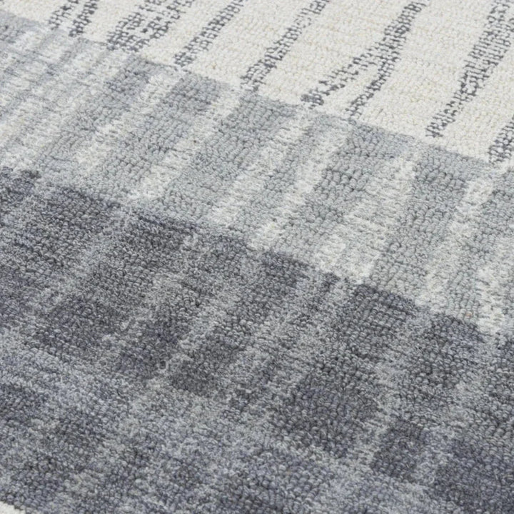 Choa Stripe Charcoal Area Rugs For Living Room - LOOMLAN - LOOMLAN - Area Rugs