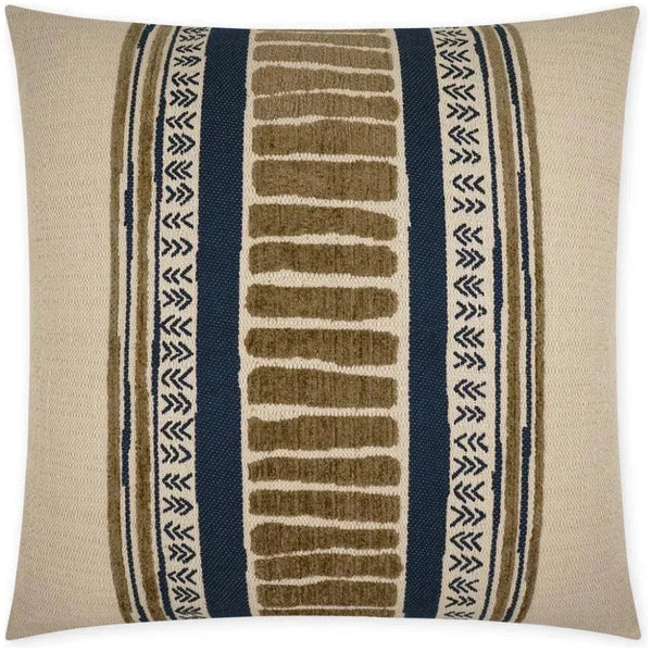 Cholula Indigo Brown Throw Pillow Insert - LOOMLAN - D.V. Kap - Throw Pillows