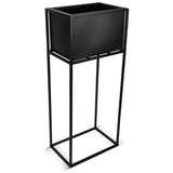 Chroma Racking Indoor Black Standing Planter-Planters-Le Present-Medium-LOOMLAN