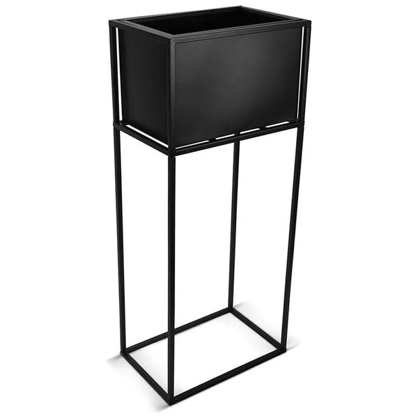 Chroma Racking Indoor Black Standing Planter-Planters-Le Present-Medium-LOOMLAN