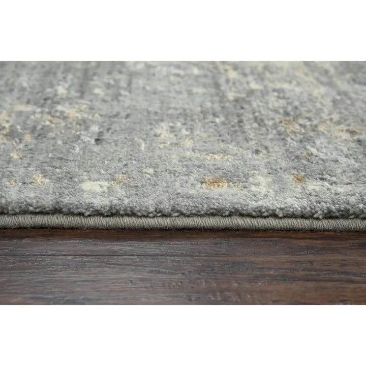 Chuc Border Gray Large Area Rugs For Living Room - LOOMLAN - LOOMLAN - Area Rugs