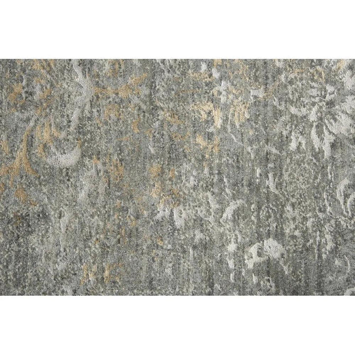 Chuc Border Gray Large Area Rugs For Living Room - LOOMLAN - LOOMLAN - Area Rugs