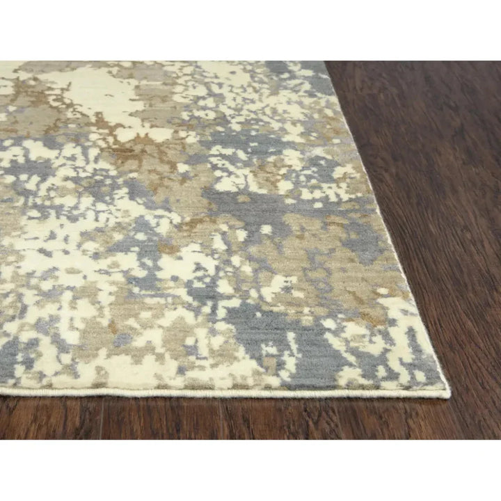 Ciba Abstract Beige Large Area Rugs For Living Room - LOOMLAN - LOOMLAN - Area Rugs