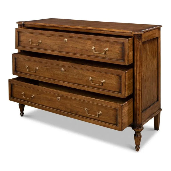 Ciborium Chest Of 3 Drawers Fruitwood