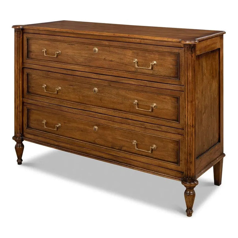 Ciborium Chest Of 3 Drawers Fruitwood