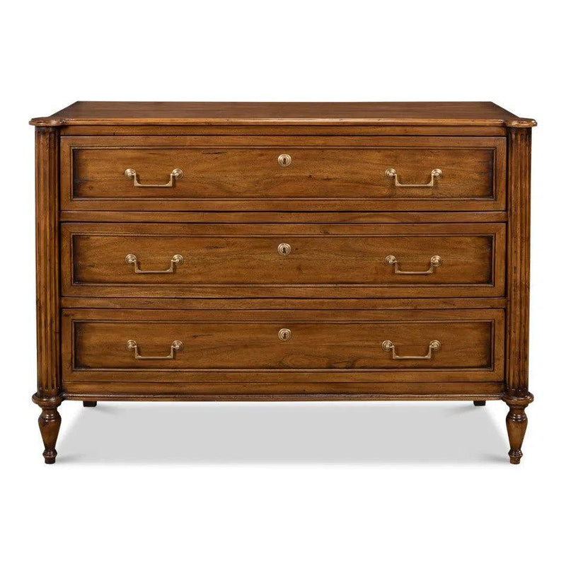 Ciborium Chest Of 3 Drawers Fruitwood